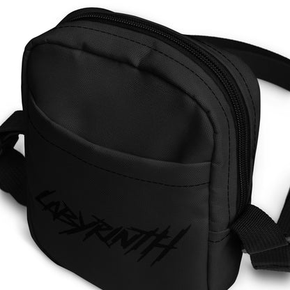 VARSITY CROSSBODY BAG - BLACK