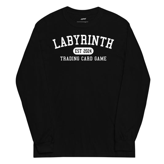 VARSITY LS T-SHIRT - BLACK