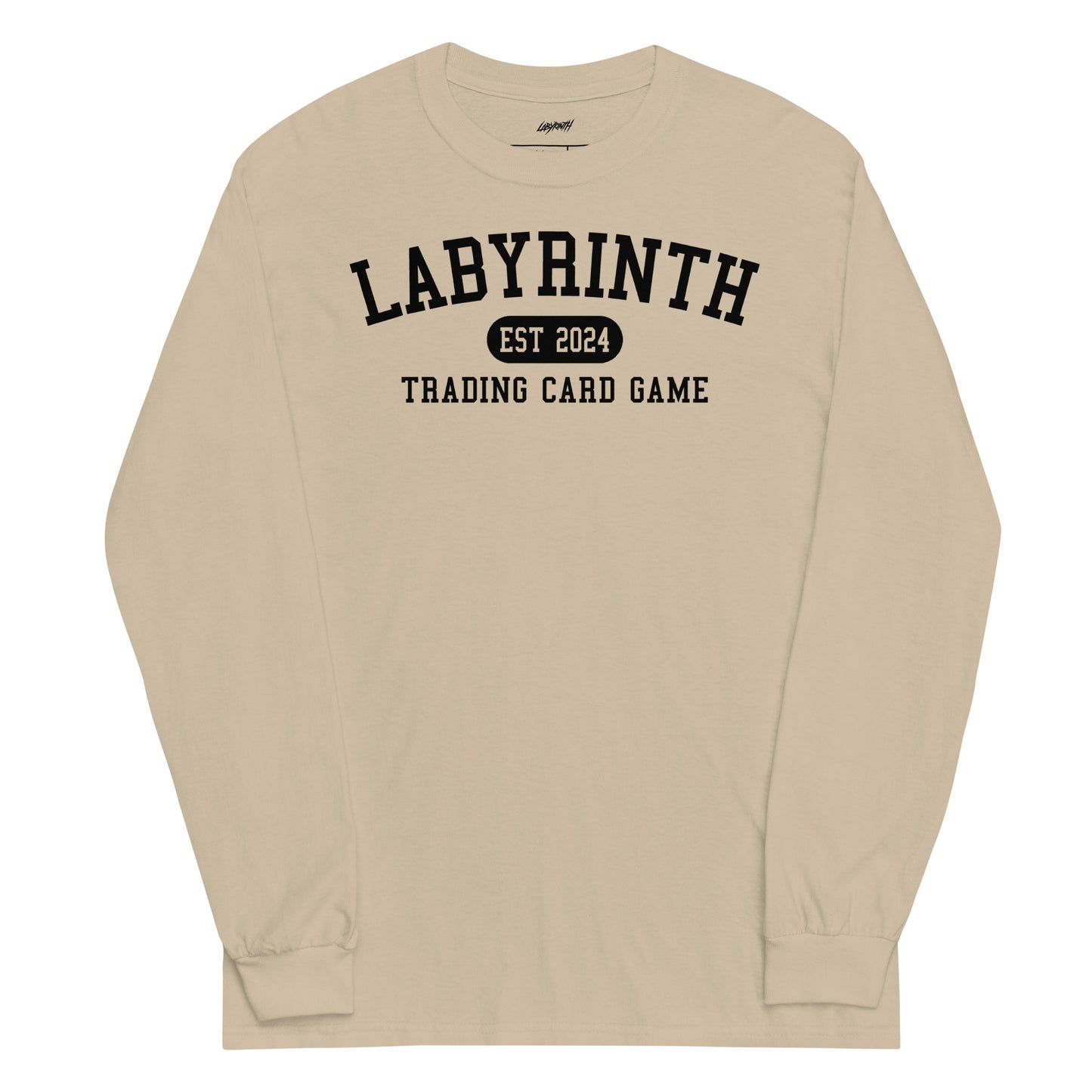 VARSITY LS T-SHIRT - SAND