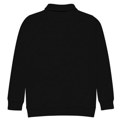 FOUNDATIONS 1/4 ZIP SWEATSHIRT - BLACK