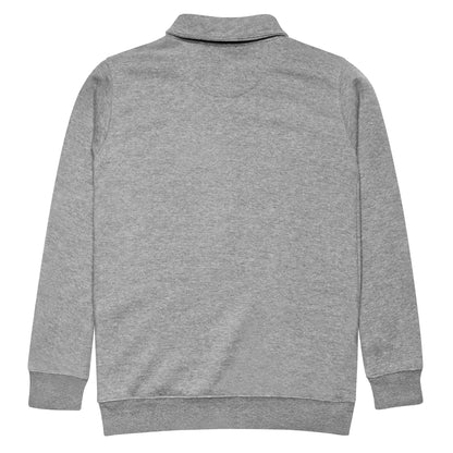 FOUNDATIONS 1/4 ZIP SWEATSHIRT - GREY