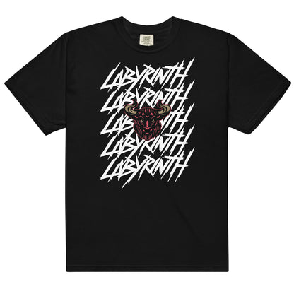 VARSITY LOGOS T-SHIRT - BLACK