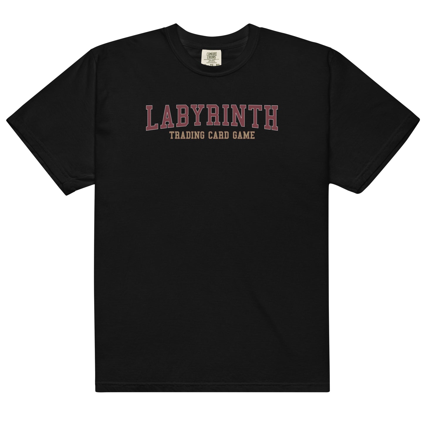 VARSITY COLORS T-SHIRT - BLACK