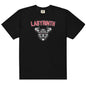 VARSITY WHITEOUT T-SHIRT - BLACK