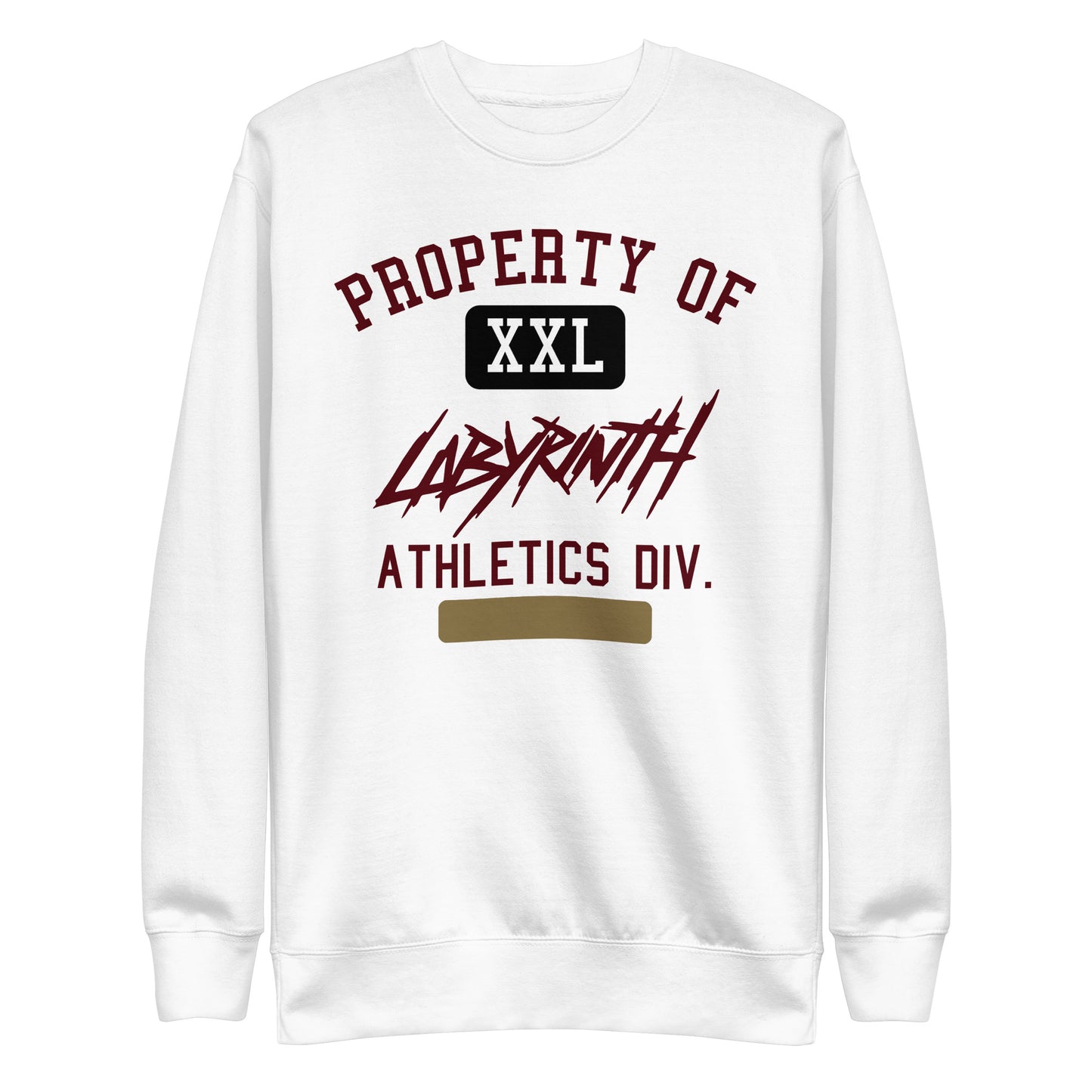 VARSITY CREWNECK - WHITE